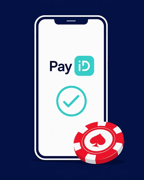 PayID casino cashier screen